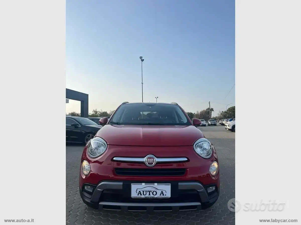 Usata Fiat 500X Cross 95 CV (69 kW) 2018 Rosso SUV