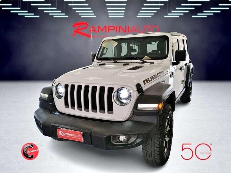 Usata Jeep Wrangler Unlimited Rubicon 200 CV (147 kW) 2020 Bianco SUV