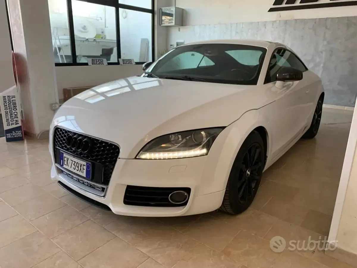 Usata Audi TT Advanced 170 CV (125 kW) 2012 Bianco Coupé