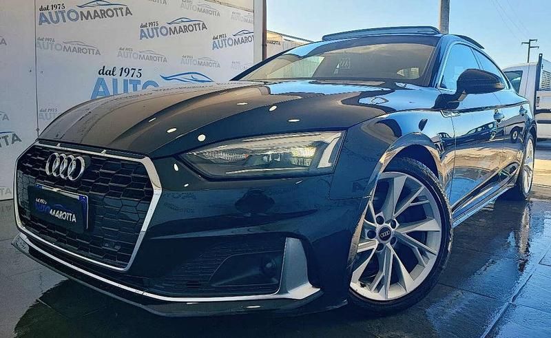 Usata Audi A5 Advanced Plus 163 CV (119 kW) 2021 Nero Coupé