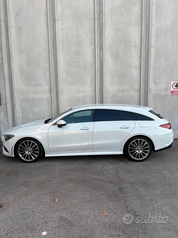 Usata Mercedes CLA200 163 CV (119 kW) 2020 Bianco Berlina