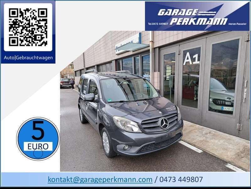 Usata Mercedes Citan 109 90 CV (66 kW) 2013 Grigio Station wagon