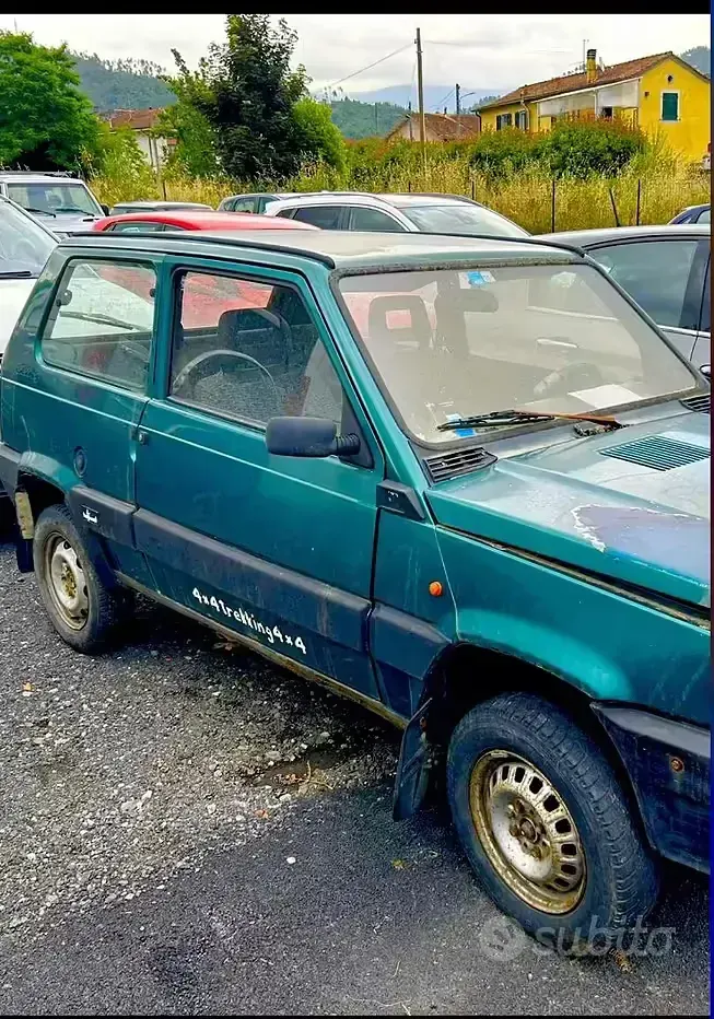 Usata Fiat Panda 4x4 50 CV (36 kW) 1998 Verde Utilitaria