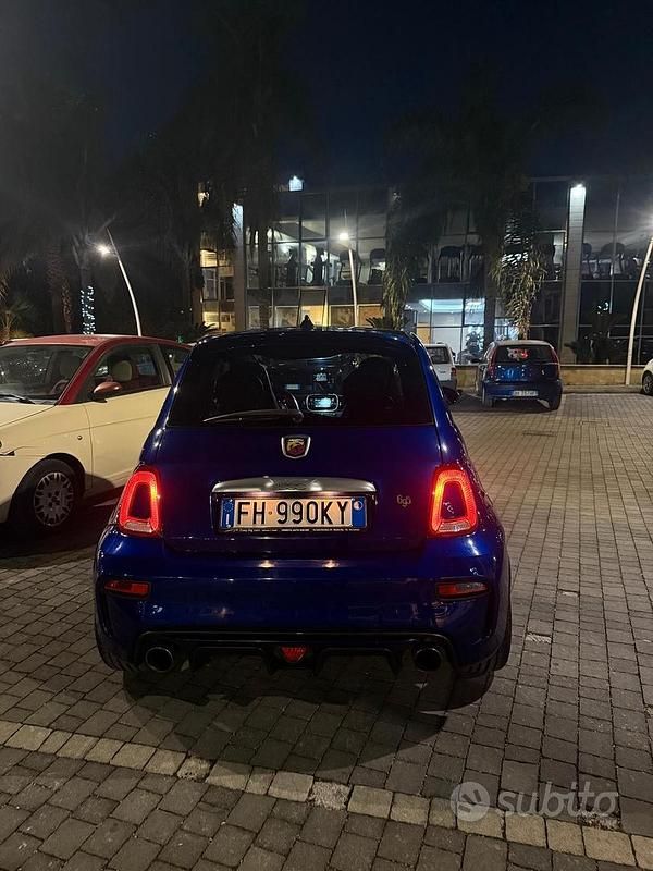 Usata Abarth 595 165 CV (121 kW) 2017 Blu Utilitaria