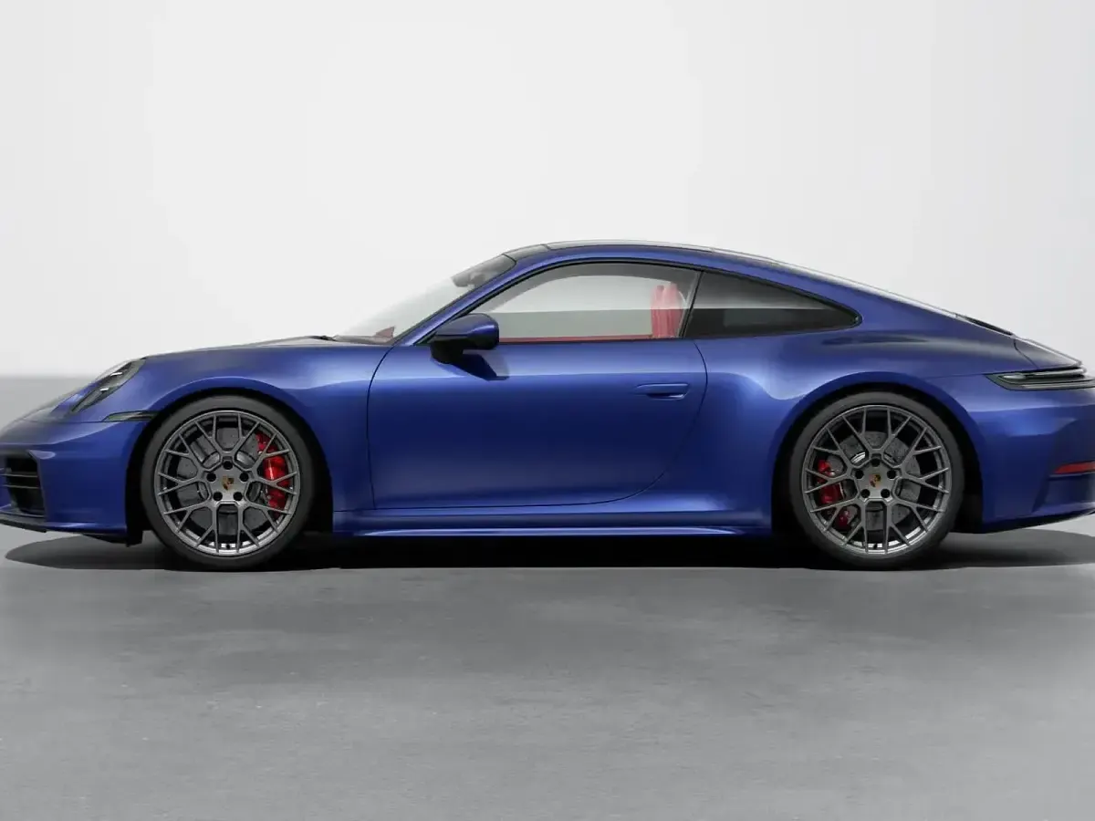 Nuova Porsche 911 2026 Blu genziana metallizzato