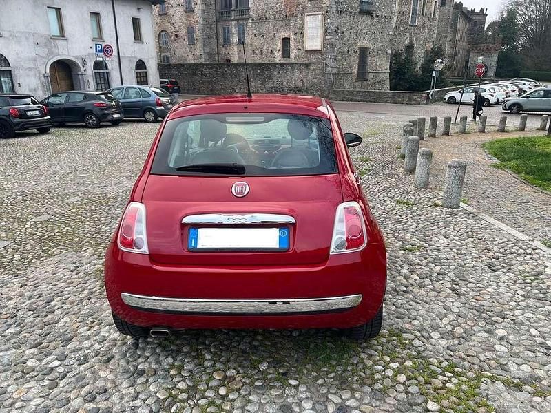 Usata Fiat 500 Lounge 69 CV (50 kW) 2011 Rosso Utilitaria