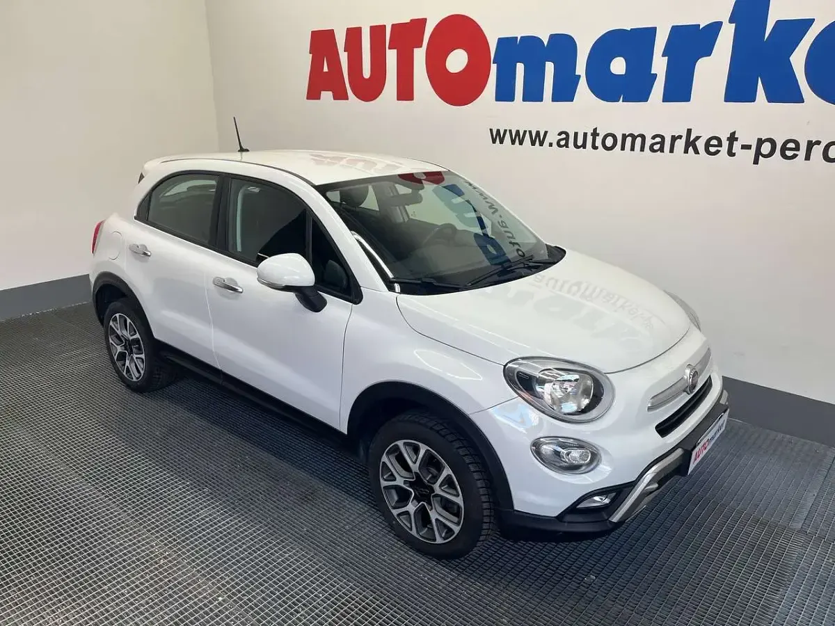 Usata Fiat 500X Cross 170 CV (125 kW) 2017 Bianco SUV