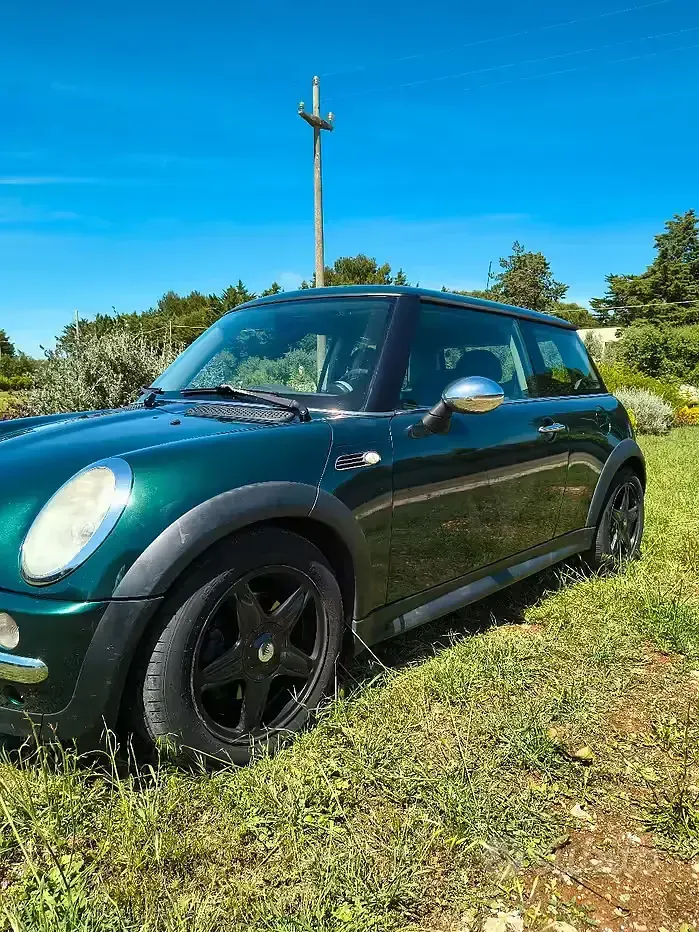 Usata Mini Cooper 88 CV (64 kW) 2006 Verde Utilitaria