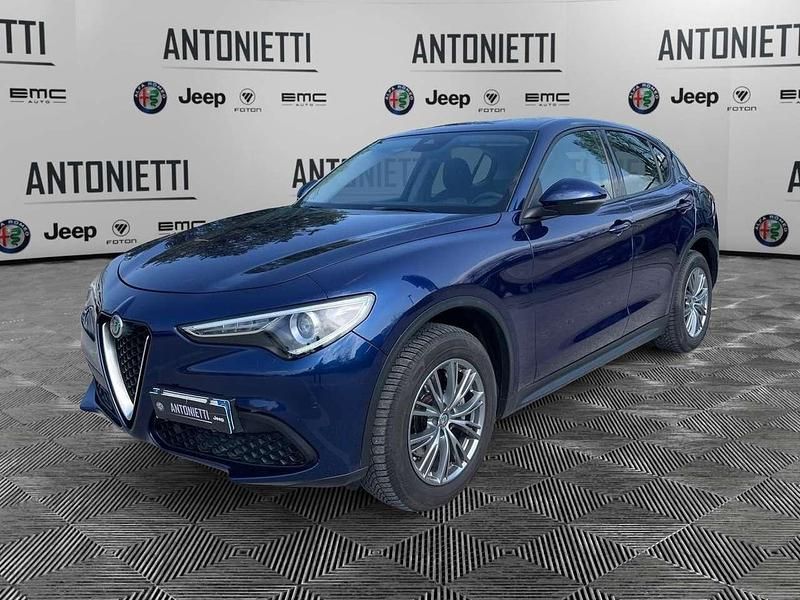 Usata Alfa Romeo Stelvio Business 190 CV (139 kW) 2019 Blu/azzurro SUV