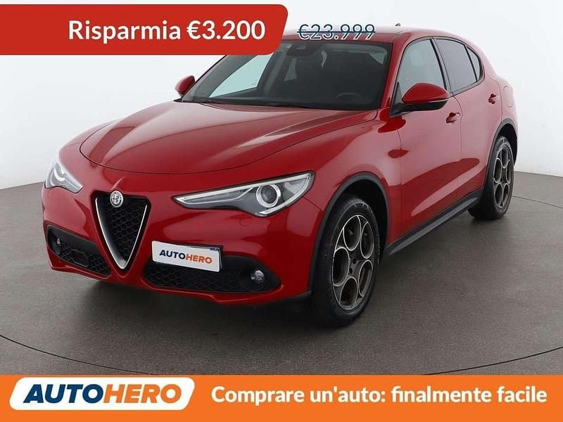 Rosso Usata 2019 Alfa Romeo Stelvio Tech Edition SUV | 20.799 € (Buon prezzo) - Immagine 1/3