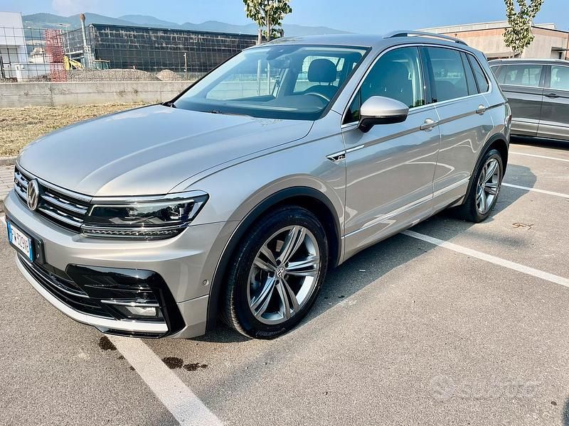 Usata VW Tiguan R-line 2019 Grigio SUV