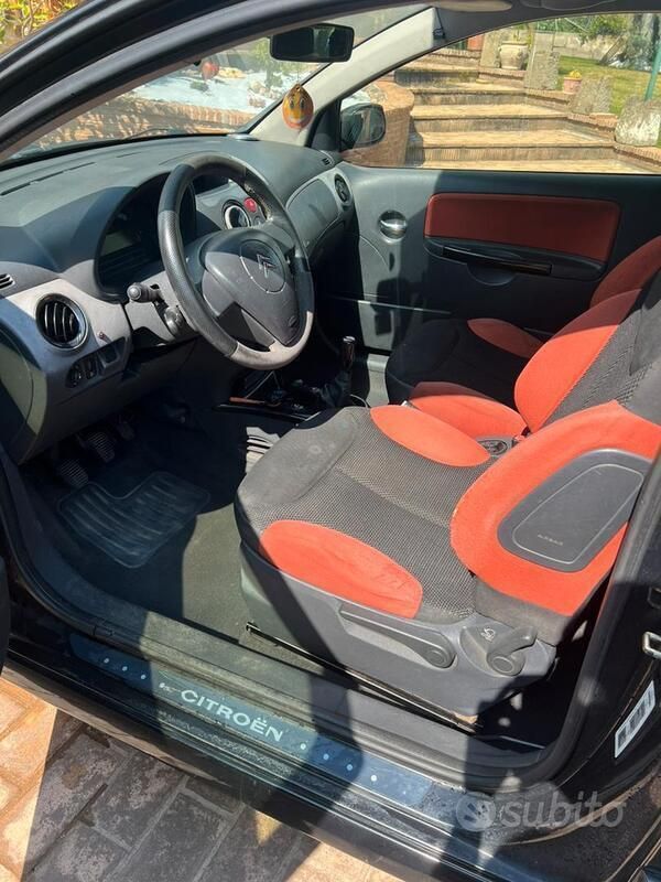 Usata Citroën C2 VTR Sport 68 CV (50 kW) 2007 Nero Utilitaria