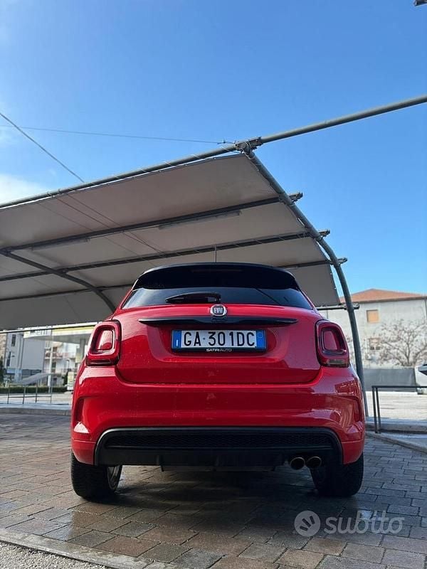 Usata Fiat 500X Sport 120 CV (88 kW) 2020 Rosso SUV