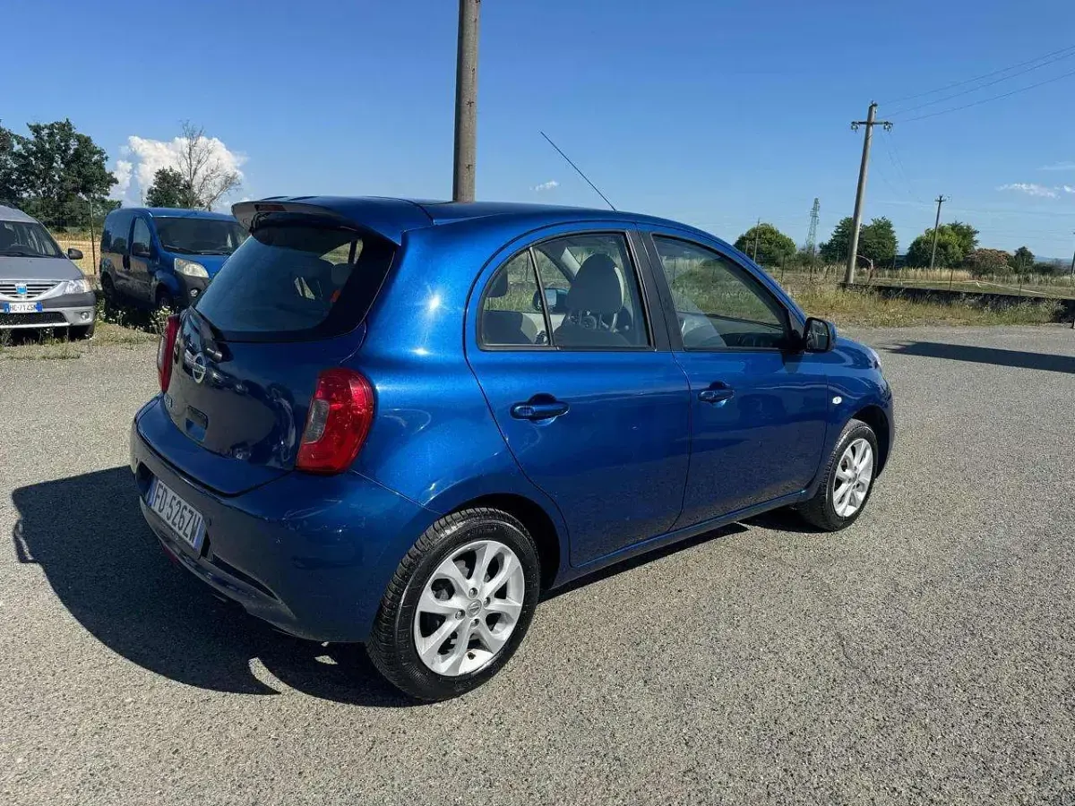 Usata Nissan Micra Tekna 80 CV (58 kW) 2016 Blu Utilitaria
