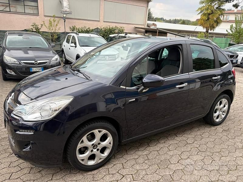 Usata Citroën C3 Exclusive 82 CV (60 kW) 2016 Blu Berlina