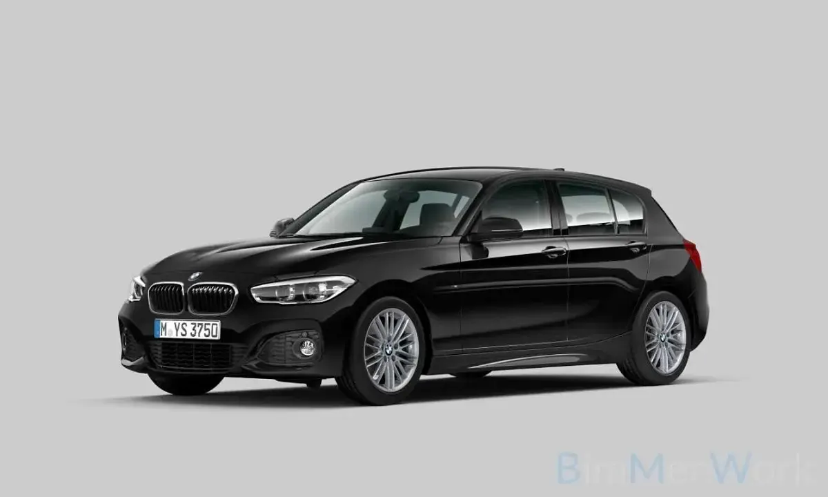 Begagnad BMW 118 M Sport 136 HK (100 kW) 2018 Svart Halvkombi