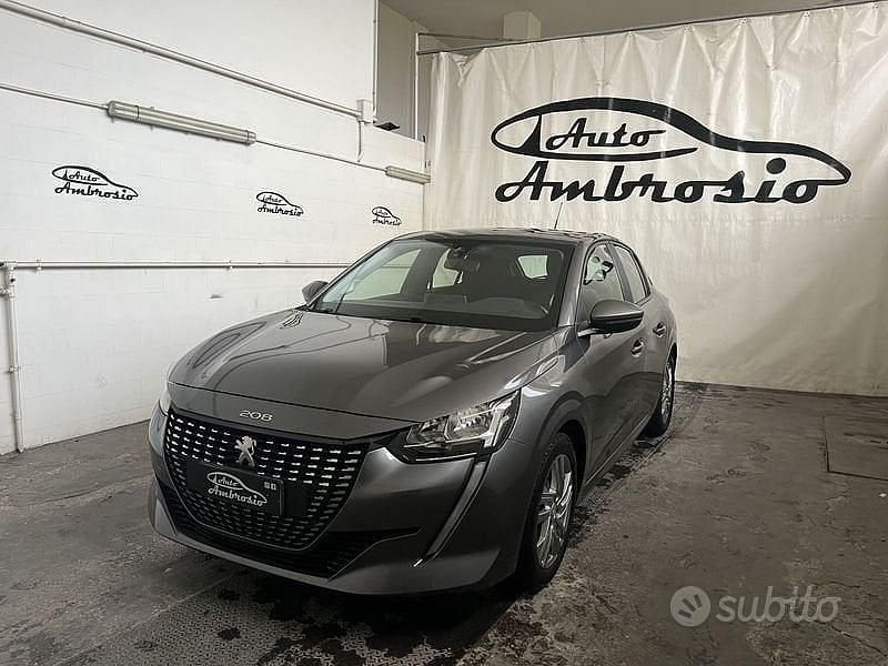 Usata Peugeot 208 Active 75 CV (55 kW) 2019 Grigio Utilitaria