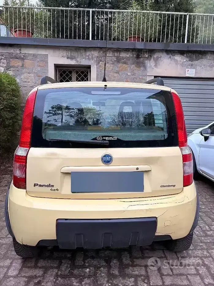 Usata Fiat Panda 4x4 Climbing 60 CV (44 kW) 2005 Giallo Utilitaria