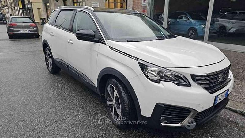 Usata Peugeot 5008 Active 131 CV (96 kW) 2019 Bianco Monovolume