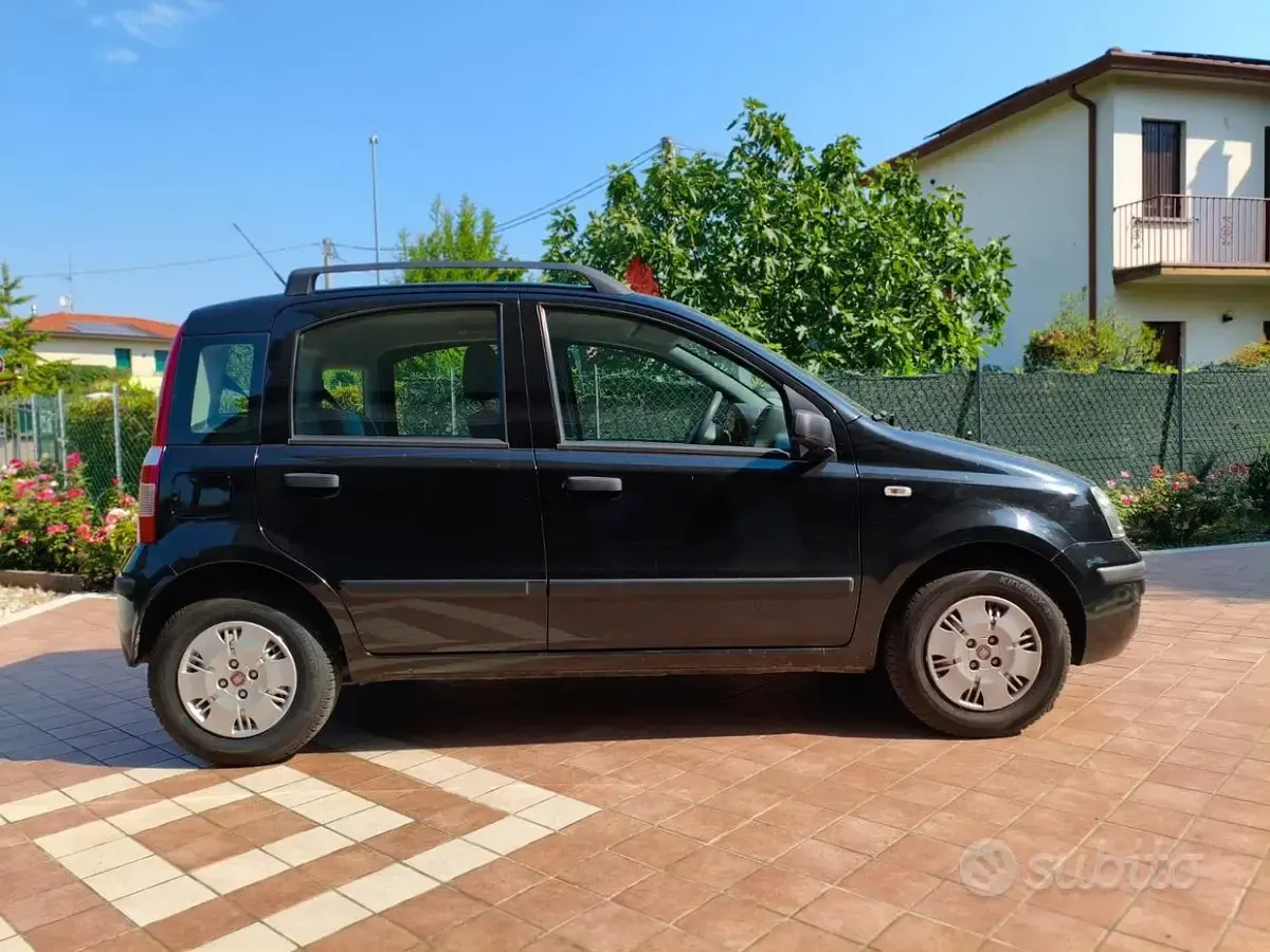 Usata Fiat Panda 60 CV (44 kW) 2008 Nero Utilitaria