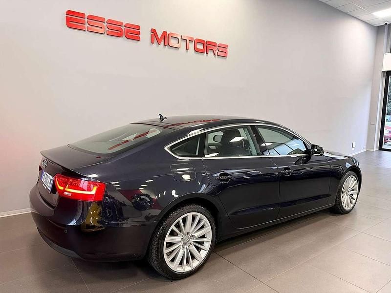 Usata Audi A5 Ambiente 150 CV (110 kW) 2017 Blu/azzurro Coupé