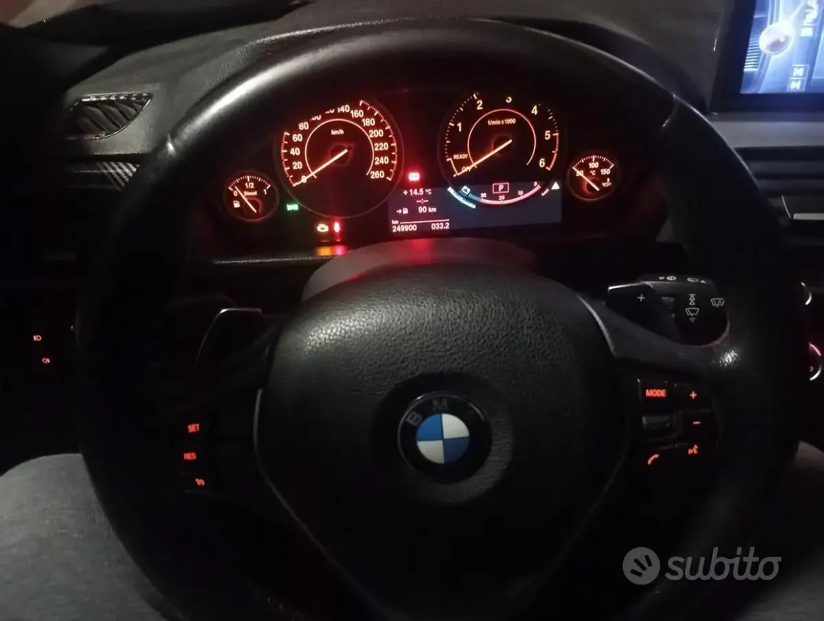 Usata BMW 320 184 CV (135 kW) 2013 Nero Station wagon