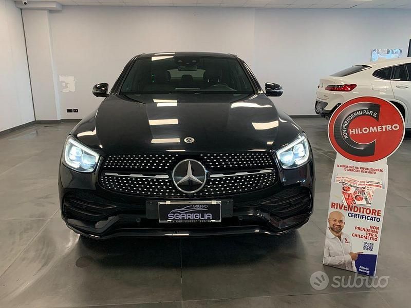 Usata Mercedes GLC220 AMG Line Premium Plus 194 CV (142 kW) 2021 Nero Coupé