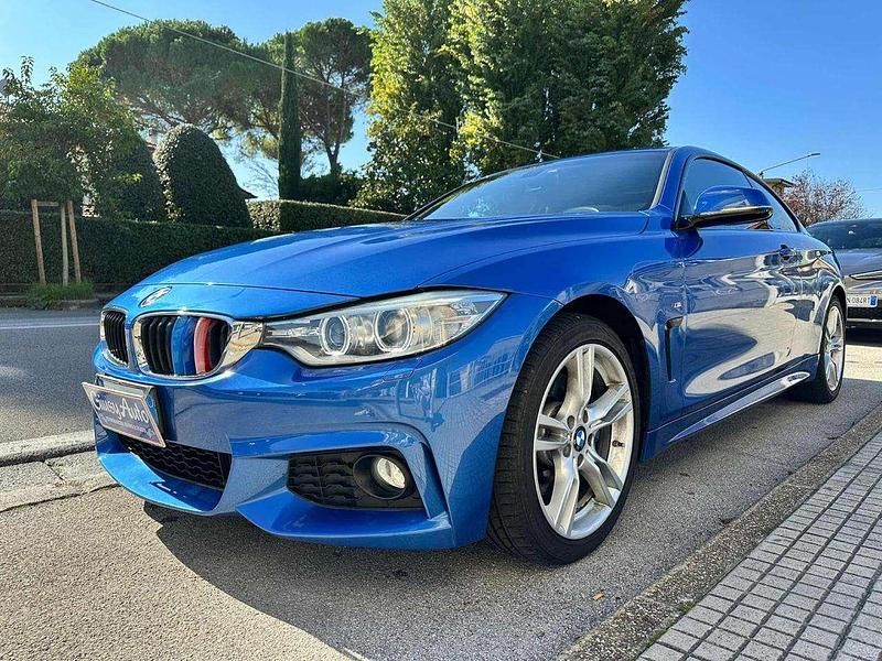 Usata BMW 420 Coupé M Sport 190 CV (139 kW) 2015 Blu Coupé