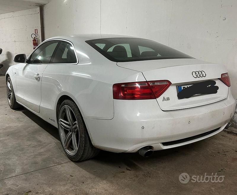 Usata Audi A5 2009 Bianco Coupé