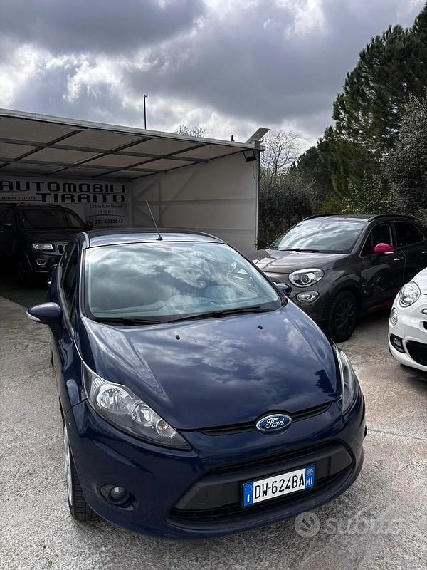 Usata Ford Fiesta Titanium 68 CV (50 kW) 2009 Blu Utilitaria