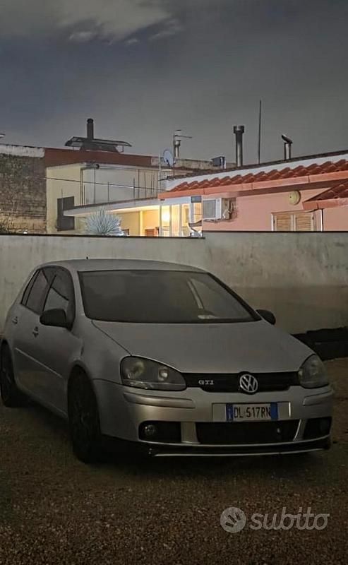 Usata VW Golf V GTI 136 CV (100 kW) 2007 Grigio Berlina