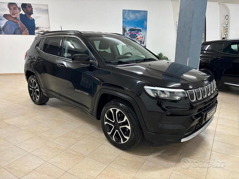 Usata Jeep Compass Limited 130 CV (95 kW) 2022 Nero SUV