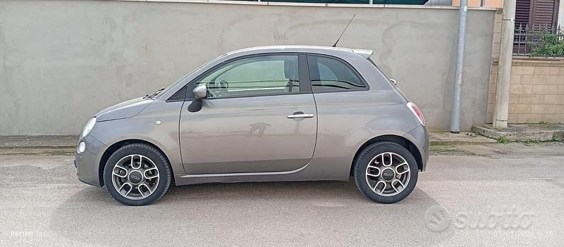 Usata Fiat 500 95 CV (69 kW) 2011 Grigio Berlina