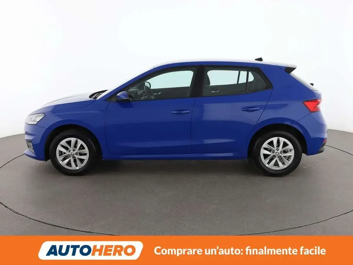 Brugt Skoda Fabia Selection 80 HK (58 kW) 2024 Blå Hatchback