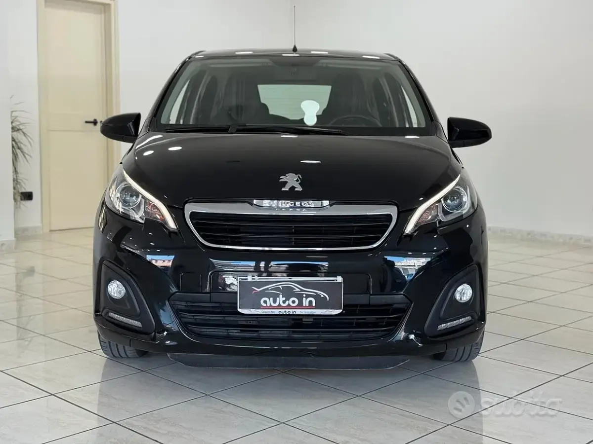 Usata Peugeot 108 Active 69 CV (50 kW) 2019 Nero Berlina