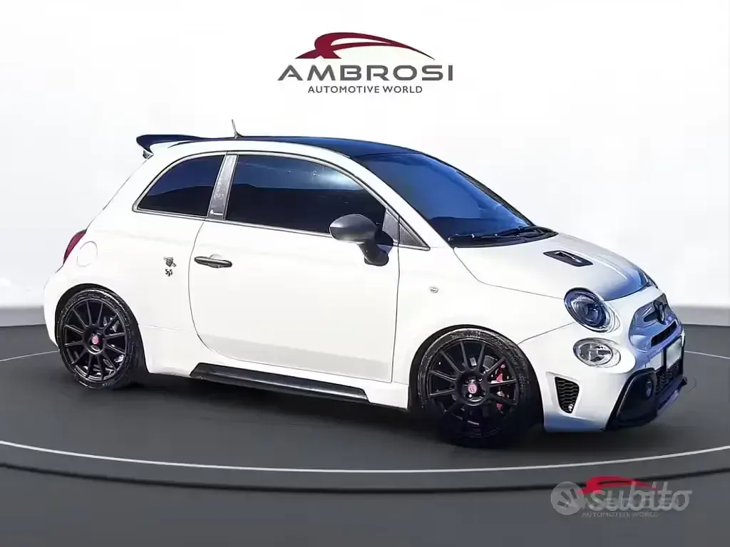 Usata Abarth 595 Competizione 179 CV (131 kW) 2017 Bianco Utilitaria