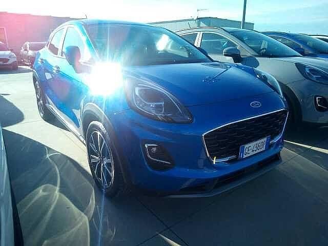 Usata Ford Puma Titanium 125 CV (91 kW) 2021 Blu Coupé