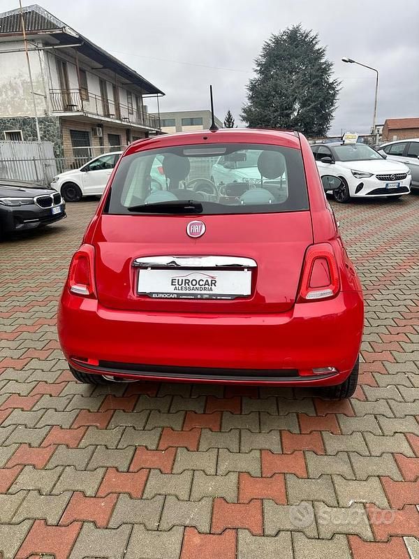 Usata Fiat 500 Lounge 69 CV (50 kW) 2018 Rosso Berlina