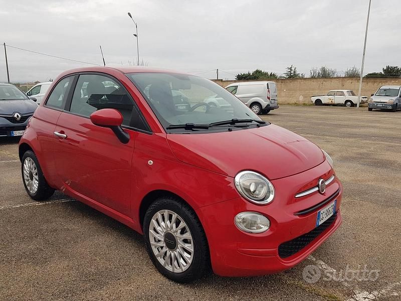 Usata Fiat 500 70 CV (51 kW) 2021 Rosso Berlina