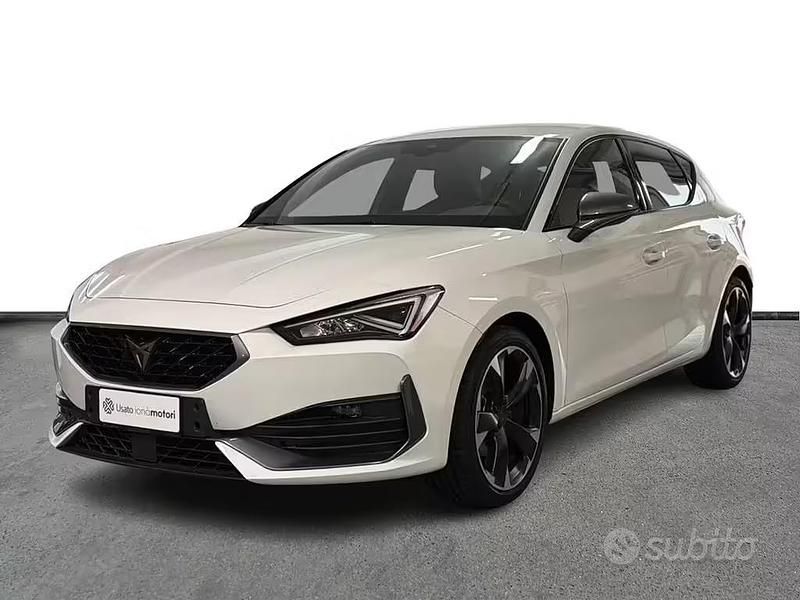 Usata Cupra Leon 150 CV (110 kW) 2023 Bianco Berlina