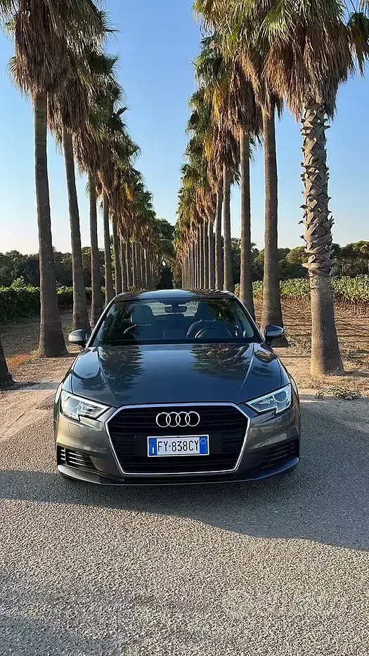 Usata Audi A3 116 CV (85 kW) 2019 Grigio Berlina