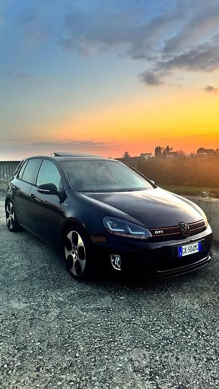 Usata VW Golf VI 210 CV (154 kW) 2009 Nero Utilitaria
