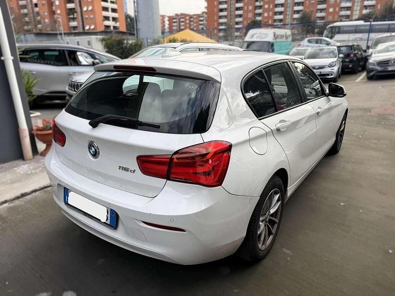 Usata BMW 116 Efficient Dynamics 116 CV (85 kW) 2017 Bianco Utilitaria