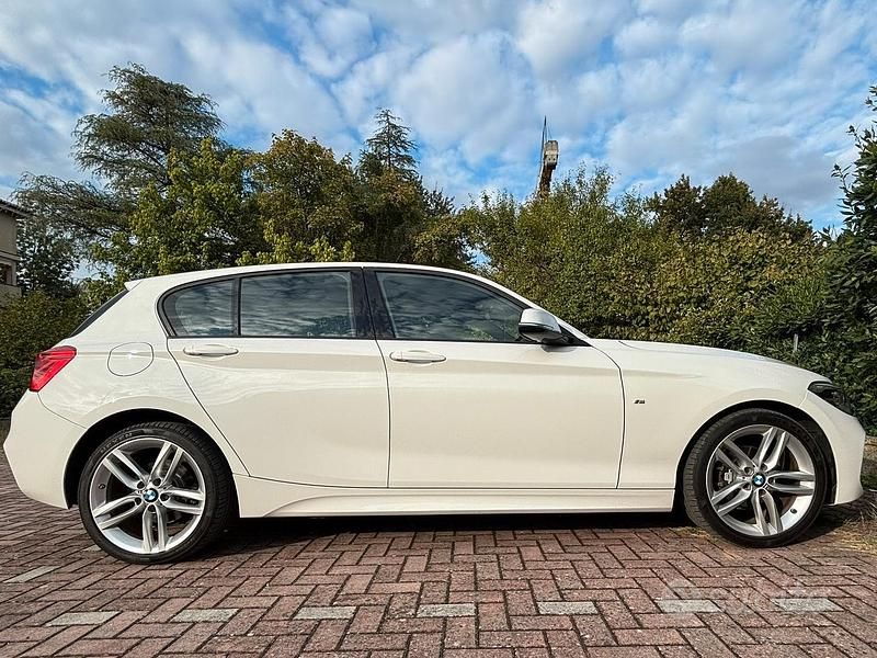 Usata BMW 118 M Sport 136 CV (100 kW) 2015 Bianco Utilitaria