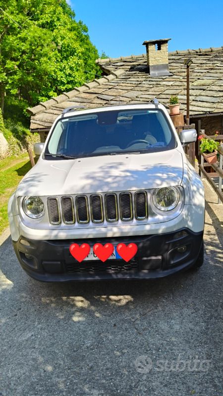 Bianco Usata 2016 Jeep Renegade Limited SUV | 15.800 € (Buon prezzo) - Immagine 1/4