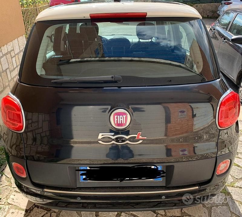 Usata Fiat 500L Lounge 95 CV (69 kW) 2017 Nero Monovolume