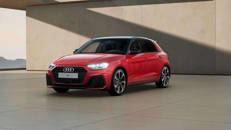 Rosso Nuova 2025 Audi A1 Ambiente Due volumi | 28.700 € (Ottimo prezzo) - Immagine 1/4