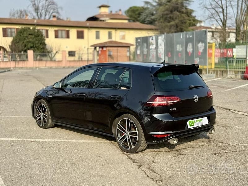 Usata VW Golf VII GTD 184 CV (135 kW) 2015 Nero Berlina