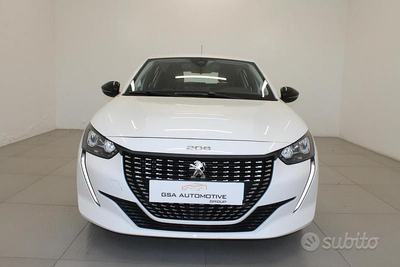 Usata Peugeot 208 Allure 101 CV (74 kW) 2022 Bianco Utilitaria