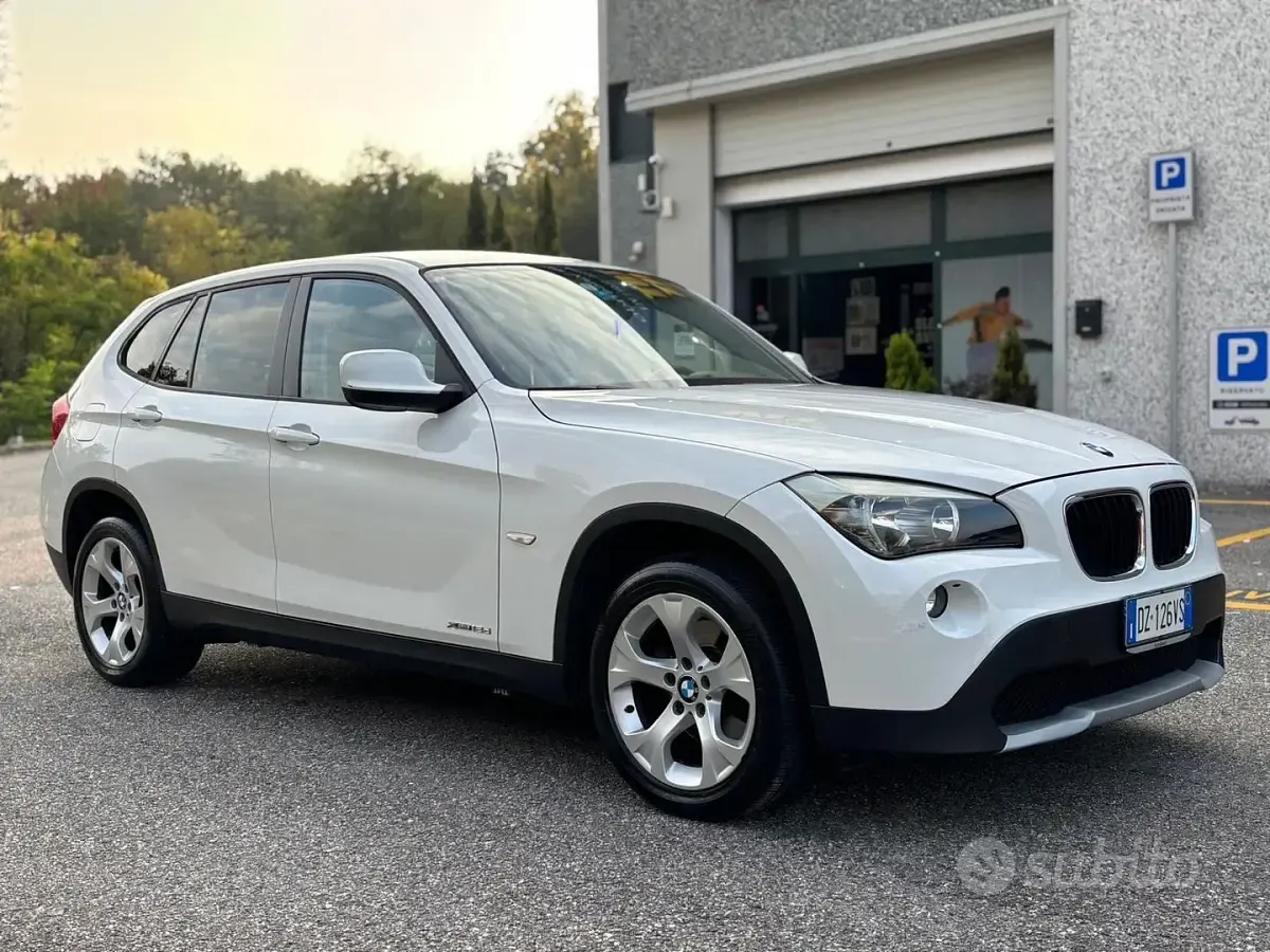 Usata BMW X1 143 CV (105 kW) 2010 Bianco SUV